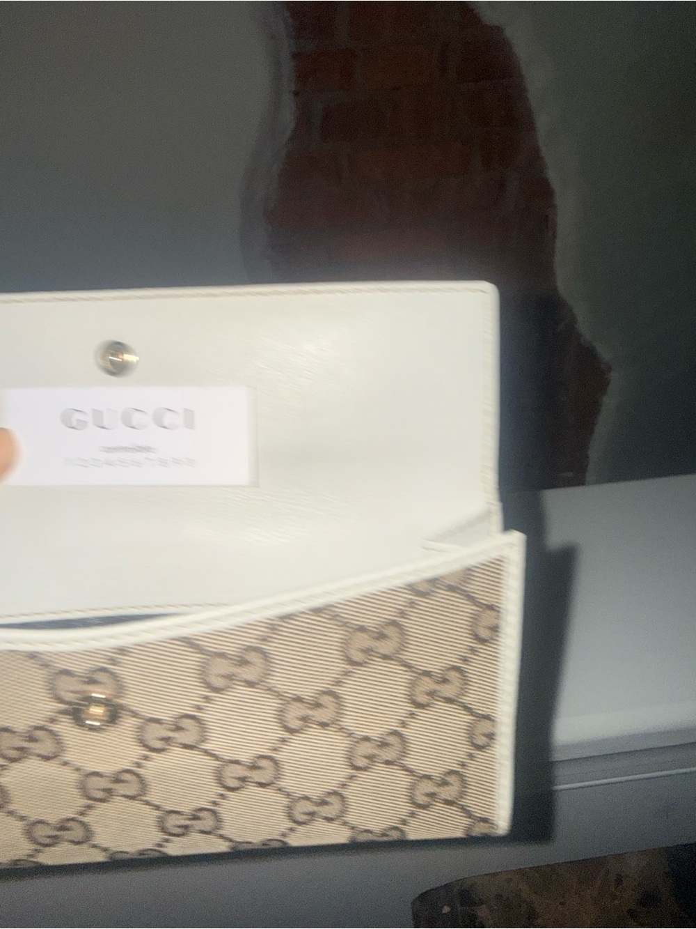 Vintage 2010 GUCCI Lovely Heart GG Long Wallet - Crisp Interior - Picture 5 of 9